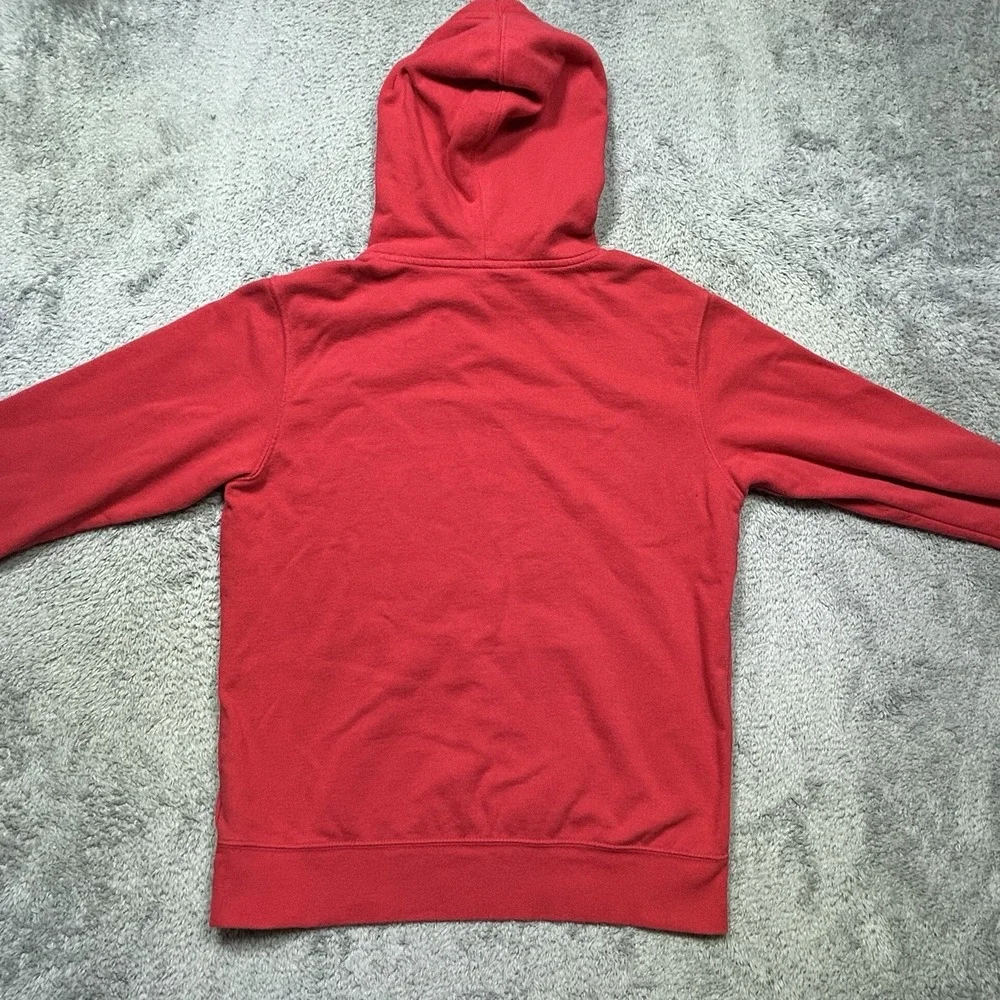 The North Face Hoodie Mens S Red Pullover Sweatshirt Half Dome Activewear A3VHC